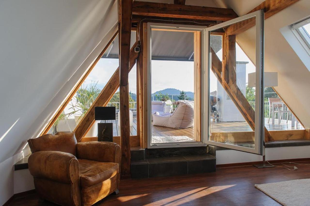 City Penthouse Mit Dachterrasse Freiburg im Breisgau Ngoại thất bức ảnh